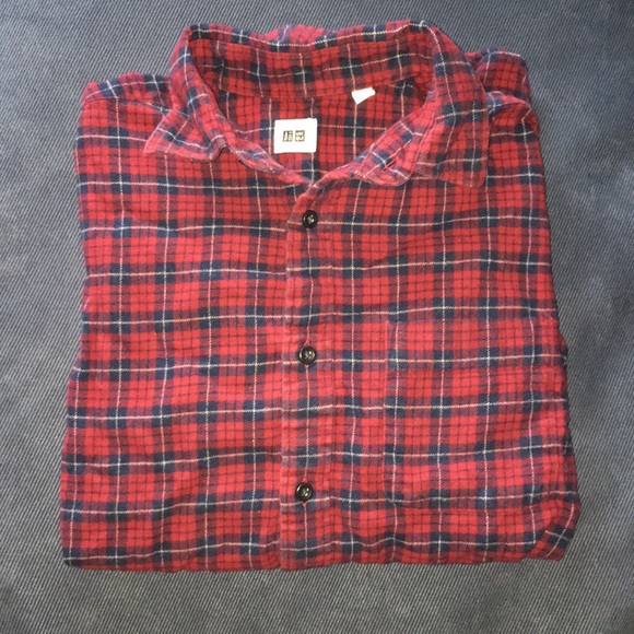 Uniqlo Other - Men’s Warm Flannel Button-Up